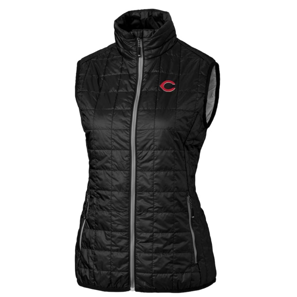 Cutter & Buck Black Quilted Vest